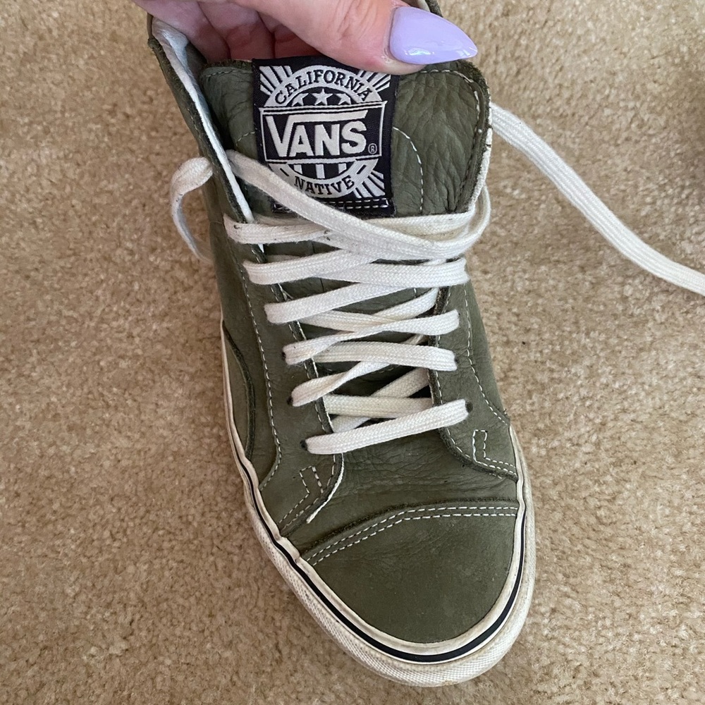 Suede Vans High tops